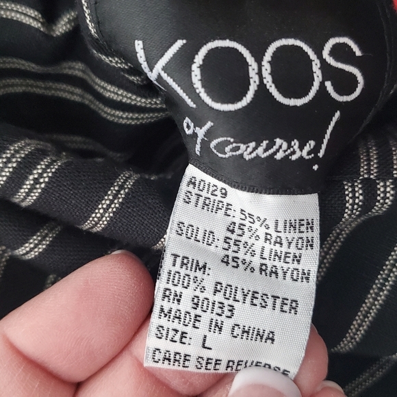 Koos of Course Reversable Jacket Size Large - Picture 7 of 8